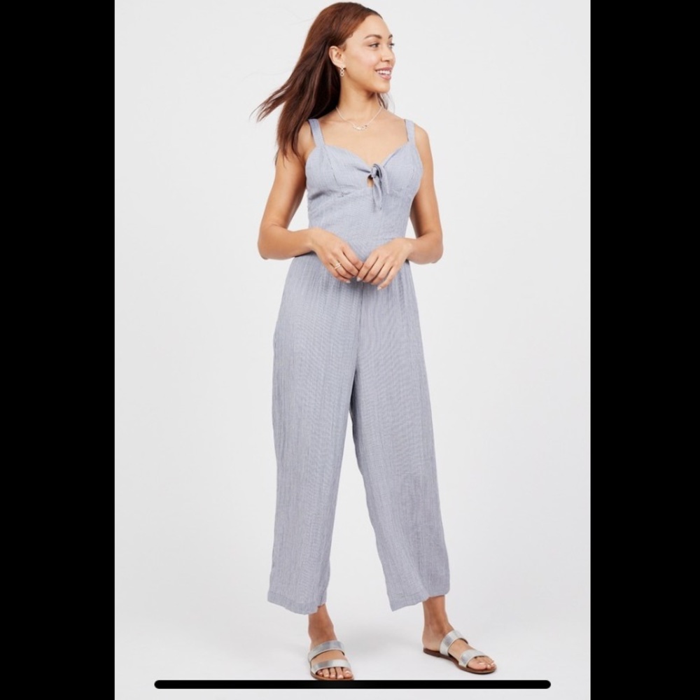 Tie Front Jumpsuit